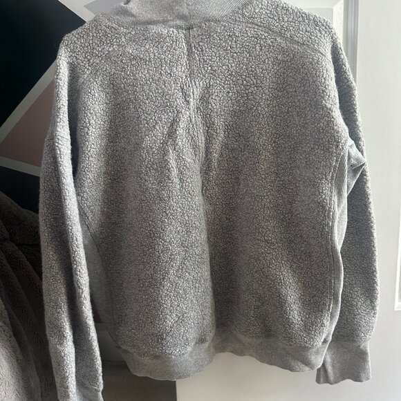 Lululemon Scuba sherpa Cropped Oversized Half-Zip - Picture 2 of 2